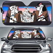 Load image into Gallery viewer, 101 Dalmatians Car Auto Sun Shade Funny Windshield Gift Idea Universal Fit 174503 - CarInspirations