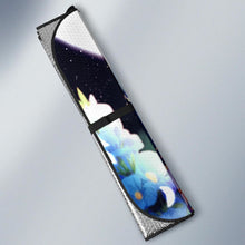 Load image into Gallery viewer, Anime Boy Dragon Blue Flowers 4K Car Sun Shade Universal Fit 225311 - CarInspirations