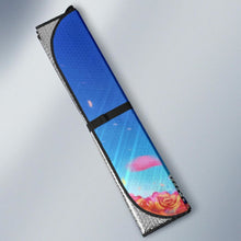 Load image into Gallery viewer, Anime Girl Bench Alone Blue Sky 4K Car Sun Shade Universal Fit 225311 - CarInspirations