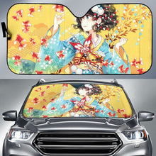 Load image into Gallery viewer, Anime Girl Fishes Hd 4K Car Sun Shade Universal Fit 225311 - CarInspirations