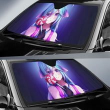 Load image into Gallery viewer, Anime Girl Girly Lollipop 4K Car Sun Shade Universal Fit 225311 - CarInspirations