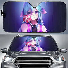 Load image into Gallery viewer, Anime Girl Girly Lollipop 4K Car Sun Shade Universal Fit 225311 - CarInspirations