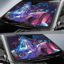 Load image into Gallery viewer, Anime Girl Hatsune Miku Hd 5K Car Sun Shade Universal Fit 225311 - CarInspirations