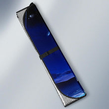 Load image into Gallery viewer, Anime Girl Night Sea Beach Blue 4K Car Sun Shade Universal Fit 225311 - CarInspirations