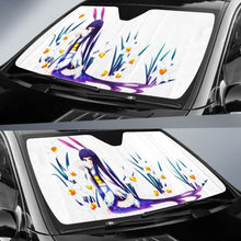 Load image into Gallery viewer, Anime Girl Violet Hd 4K 8K Car Sun Shade Universal Fit 225311 - CarInspirations