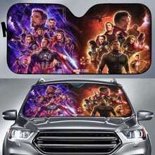 Load image into Gallery viewer, Avengers Endgame Car Sun Shade 918b Universal Fit - CarInspirations