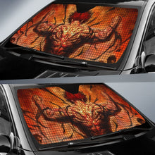 Load image into Gallery viewer, Baki Hanma Yuijro Hanma Car Sun Shade Piece Anime Universal Fit 173905 - CarInspirations