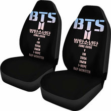 Load image into Gallery viewer, Bts Car Seat Covers Universal Fit 051012 - CarInspirations