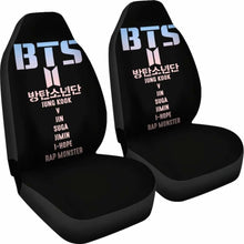 Load image into Gallery viewer, Bts Car Seat Covers Universal Fit 051012 - CarInspirations