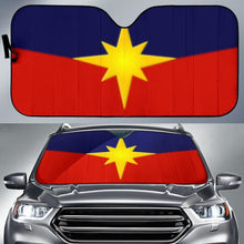 Load image into Gallery viewer, Captain Marvel Logo Sunshade Universal Fit 225311 - CarInspirations