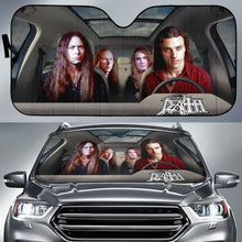 Load image into Gallery viewer, Death Metal Band Car Sun Shade Rock Fan Sun Visor Universal Fit 174503 - CarInspirations