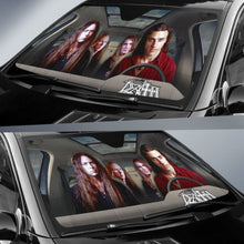Load image into Gallery viewer, Death Metal Band Car Sun Shade Rock Fan Sun Visor Universal Fit 174503 - CarInspirations