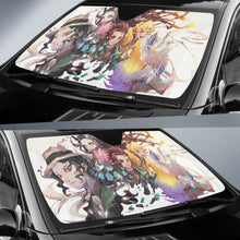 Load image into Gallery viewer, Demon Slayer Art Car Auto Sunshade Anime 2020 Universal Fit 225311 - CarInspirations