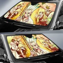 Load image into Gallery viewer, Dr Stone Auto Sunshade Anime 2020 Universal Fit 225311 - CarInspirations
