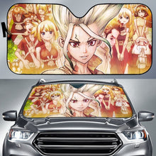 Load image into Gallery viewer, Dr Stone Light Auto Sunshade Anime 2020 Universal Fit 225311 - CarInspirations