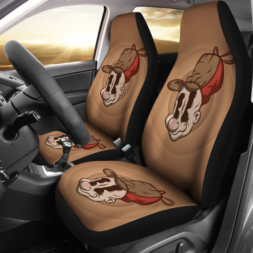 Elmer Fudd Car Seat Covers Looney Tunes Cartoon Fan Gift H200212 Universal Fit 225311 - CarInspirations
