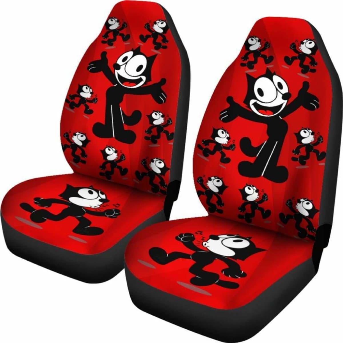 Felix The Cat Red Car Seat Covers Universal Fit 053012  display picture 1