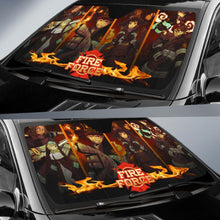 Load image into Gallery viewer, Fire Force Cool Company 8 Auto Sunshade Anime 2020 Universal Fit 225311 - CarInspirations