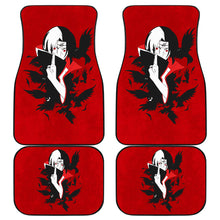 Load image into Gallery viewer, Itachi Raven Naruto Car Floor Mats Akatsuki Anime Car Mats Ci101803
