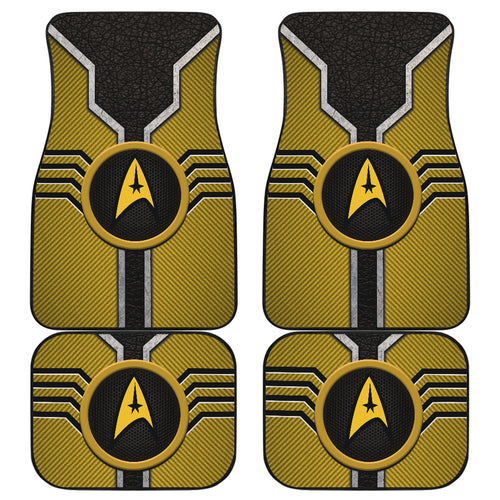 Star Trek Logo Car Floor Mats Custom For Fans Ci230113-03a