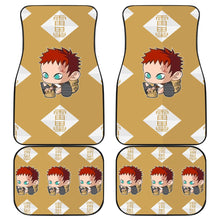 Load image into Gallery viewer, Naruto Car Floor Mats Raikage Hat And Chibi Gaara Car Mats 05 CarInspirations 1