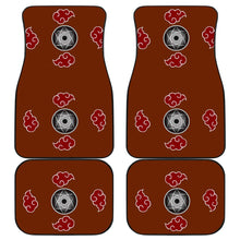 Load image into Gallery viewer, Naruto Car Floor Mats Akatsuki Cloud Grey Sharingan Car Mats CI04 CarInspirations 1