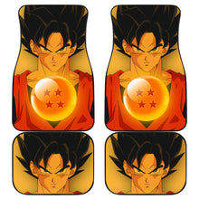 Load image into Gallery viewer, Dragon Ball Z Car Floor Mats Goku Face Anime Car Mats Ci0812