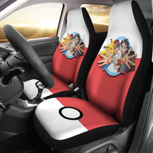Load image into Gallery viewer, Anime Ash Ketchum Pikachu Pokemon Car Seat Covers Pokemon Car Accessorries Ci110301