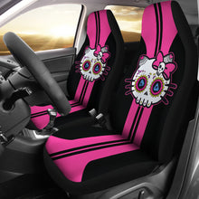 Load image into Gallery viewer, Hello Kitty Halloween Car Seat Covers Kitty Skull Cute Car Acceesories Ci220923-02