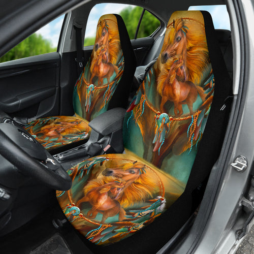 Horse Native American Car Seat Covers Car Accessories Ci220419-07