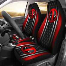 Load image into Gallery viewer, Deadpool Car Seat Covers Glossy Style Car Accessories Ci220315-03