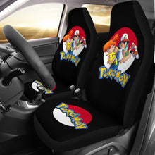 Load image into Gallery viewer, Anime Misty Ash Pikachu Pokemon Car Seat Covers Pokemon Car Accessorries Ci111201