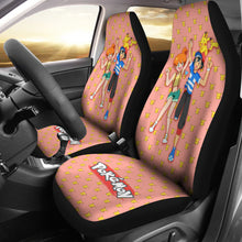 Load image into Gallery viewer, Anime Misty Ash Pikachu Pokemon Car Seat Covers Pokemon Car Accessorries Ci111305