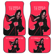 Load image into Gallery viewer, Itachi Uchiha Naruto Car Floor Mats Akatsuki Anime Car Accessorries Ci101905