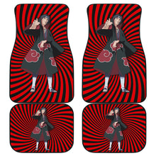 Load image into Gallery viewer, Itachi Naruto Blue Car Floor Mats Akatsuki Anime Car Accessorries Ci102002