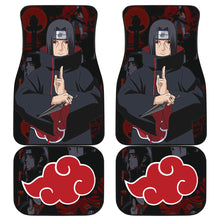 Load image into Gallery viewer, Naruto Anime Car Floor Mats Naruto Akatsuki Itachi Uchiha Car Accessories Ci011802