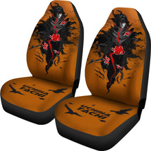 Load image into Gallery viewer, Itachi Akatsuki Red Seat Covers Naruto Anime Car Seat Covers Ci102202