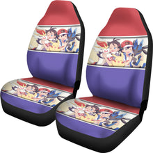 Load image into Gallery viewer, Anime Ash Ketchum Pikachu Pokemon Car Seat Covers Pokemon Car Accessorries Ci110205