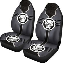Load image into Gallery viewer, Black Panther Logo Car Seat Covers Custom For Fans Ci230106-03