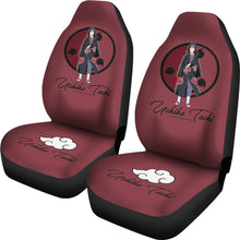 Load image into Gallery viewer, Itachi Akatsuki Red Seat Covers Naruto Anime Car Seat Covers Ci102102
