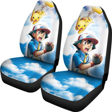Load image into Gallery viewer, Anime Pokemon Pikachu Car Seat Covers Pokemon Car Accessorries Ci110402