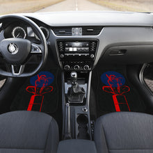 Load image into Gallery viewer, Naruto Anime Car Floor Mats - Uchiha Itachi Sitting Minimalist Red Artwork Car Mats Ci101603