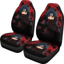 Load image into Gallery viewer, Itachi Uchiha Akatsuki Seat Covers Naruto Anime Car Seat Covers Ci102301