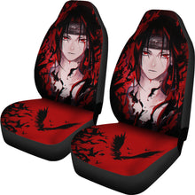 Load image into Gallery viewer, Itachi Uchiha Akatsuki Seat Covers Naruto Anime Car Seat Covers Ci102303