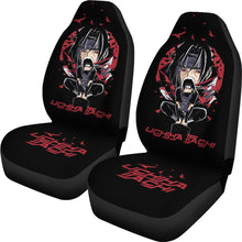 Load image into Gallery viewer, Itachi Akatsuki Red Seat Covers Naruto Anime Car Seat Covers Ci102005