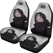 Load image into Gallery viewer, Itachi Akatsuki Red Seat Covers Naruto Anime Car Seat Covers Ci102103