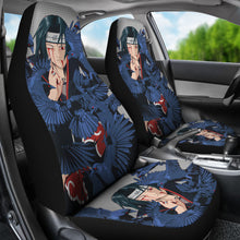 Load image into Gallery viewer, Itachi Uchiha Akatsuki Red Seat Covers Naruto Anime Car Seat Covers Ci102205