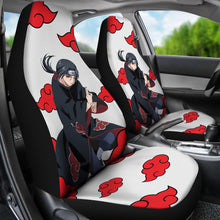 Load image into Gallery viewer, Itachi Akatsuki Red Seat Covers Naruto Anime Car Seat Covers Ci102003