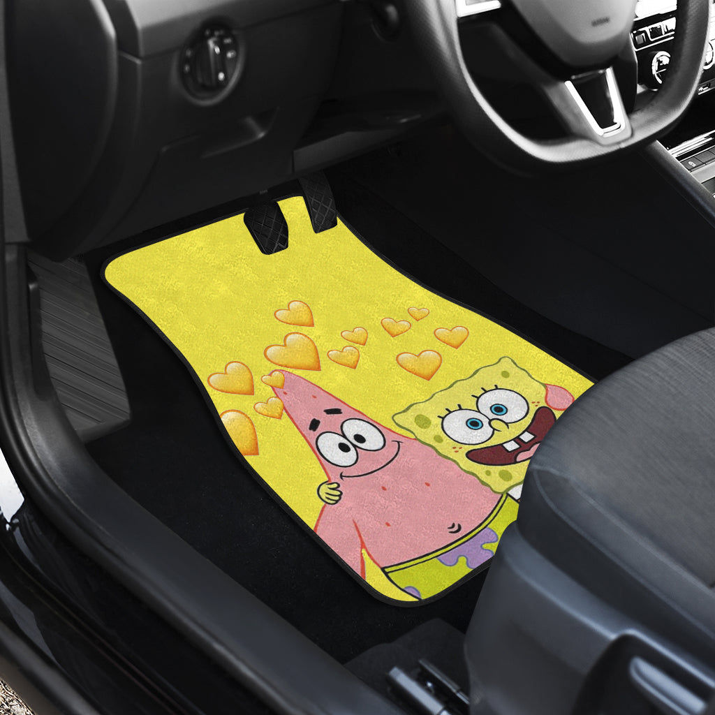 Spongebob Squarepants Car Floor Mats Custom For Fan Ci22112301 Gift