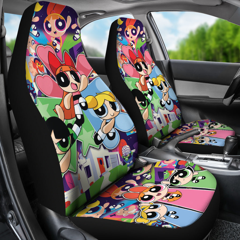 The Powerpuff Girls Car Seat Covers Car Accessories Ci22113006 Gift